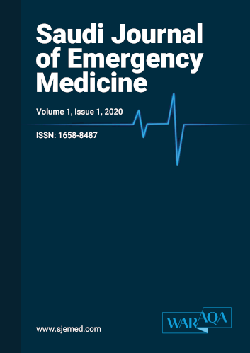Saudi Journal of Emergency Medicine Cover